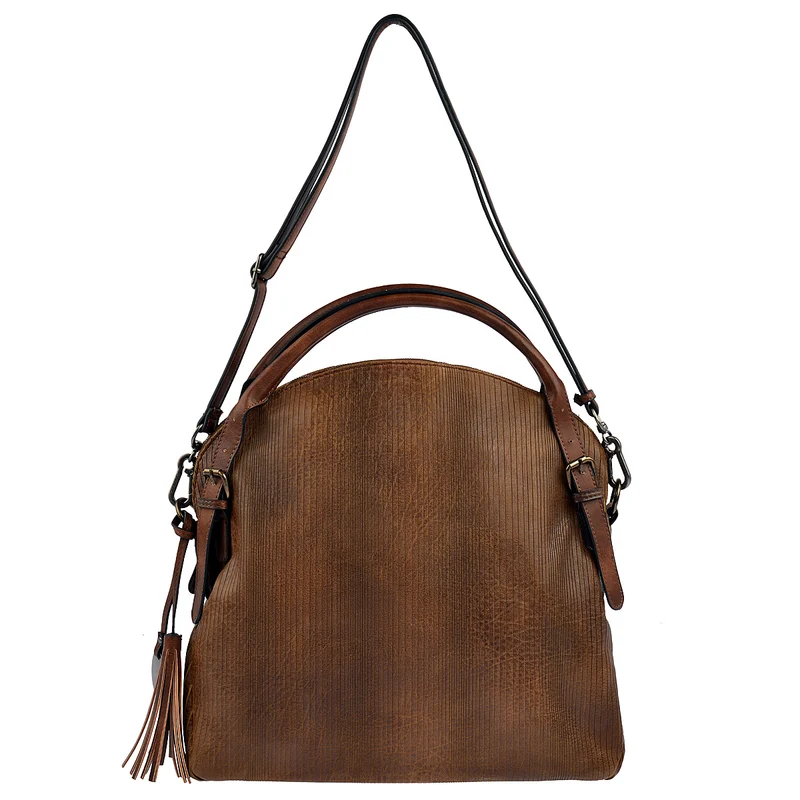 SURI FREY Handtasche Audrey Linecut in Braun