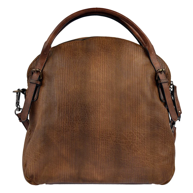 SURI FREY Handtasche Audrey Linecut in Braun