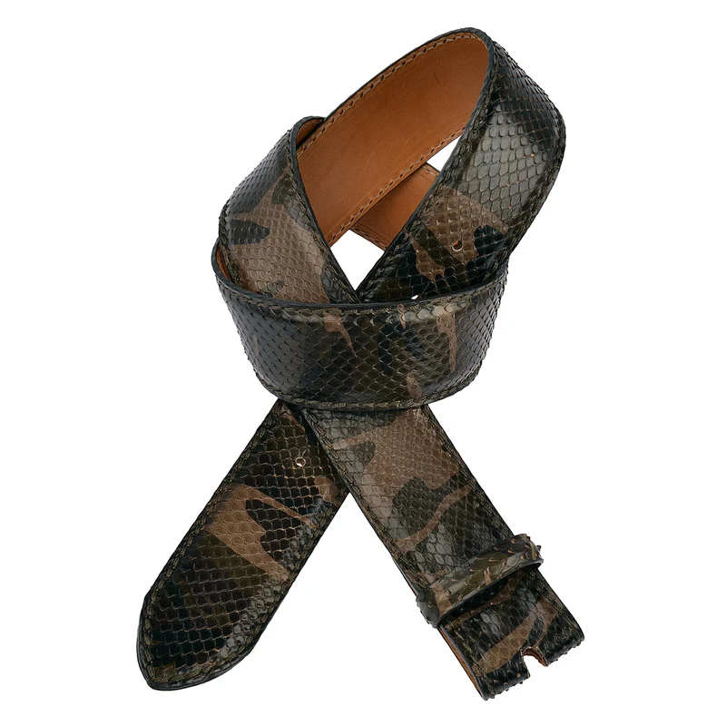 Reptile's House Pythongürtel Camouflage Militare 4cm