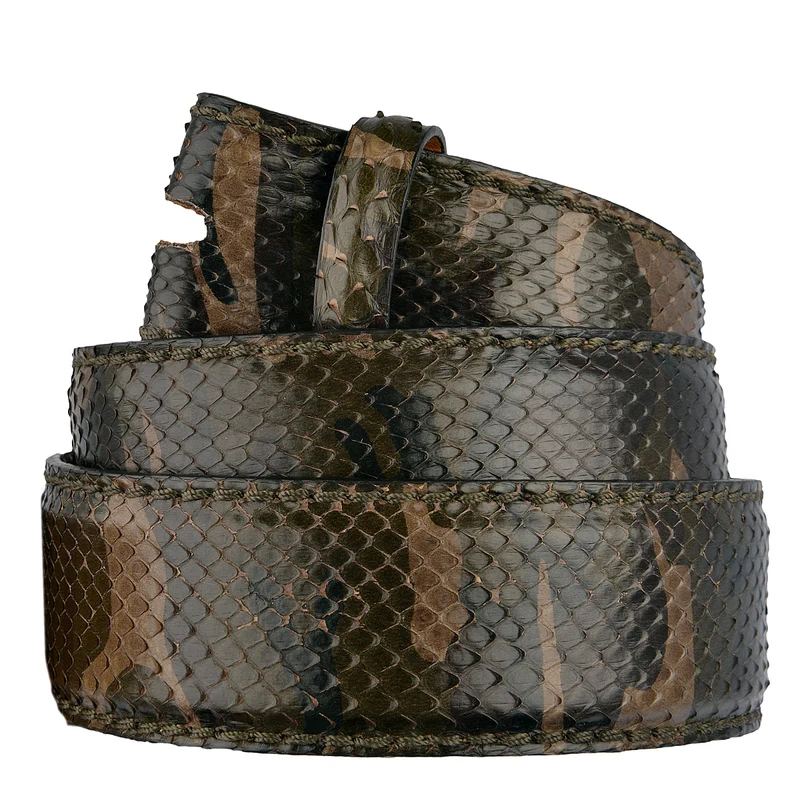 Reptile's House Pythongürtel Camouflage Militare 4cm