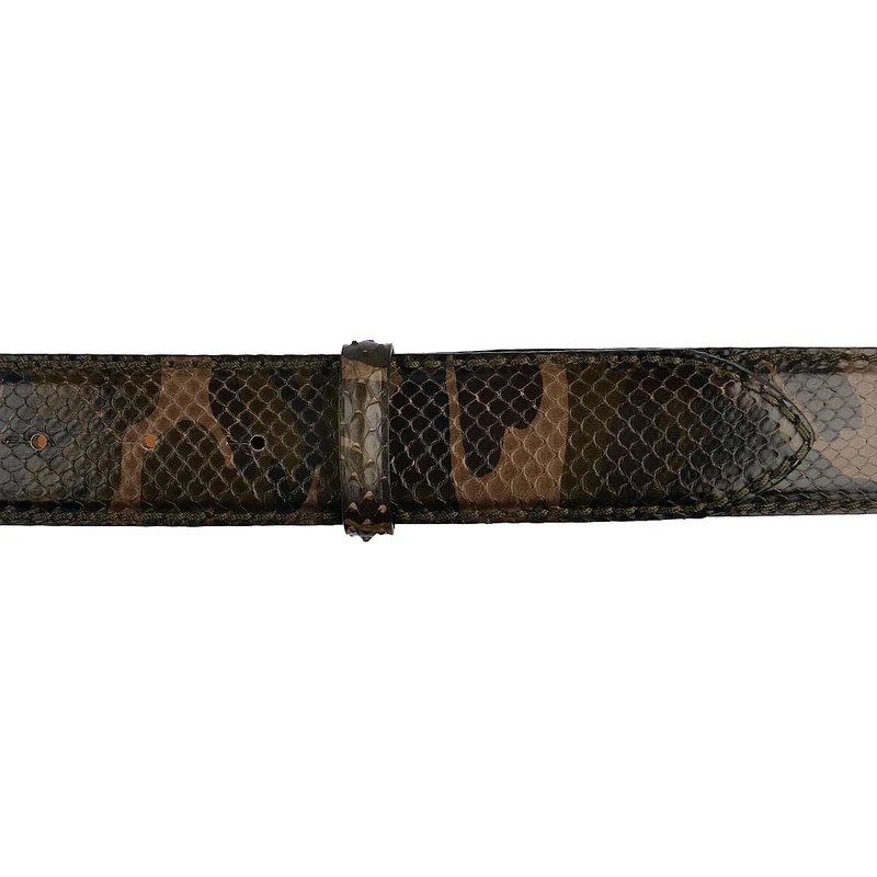 Reptile's House Pythongürtel Camouflage Militare 4cm