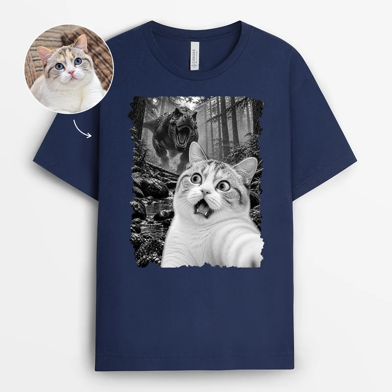 Haustier AI Bild Generator Lustig - Personalisierte T-Shirts