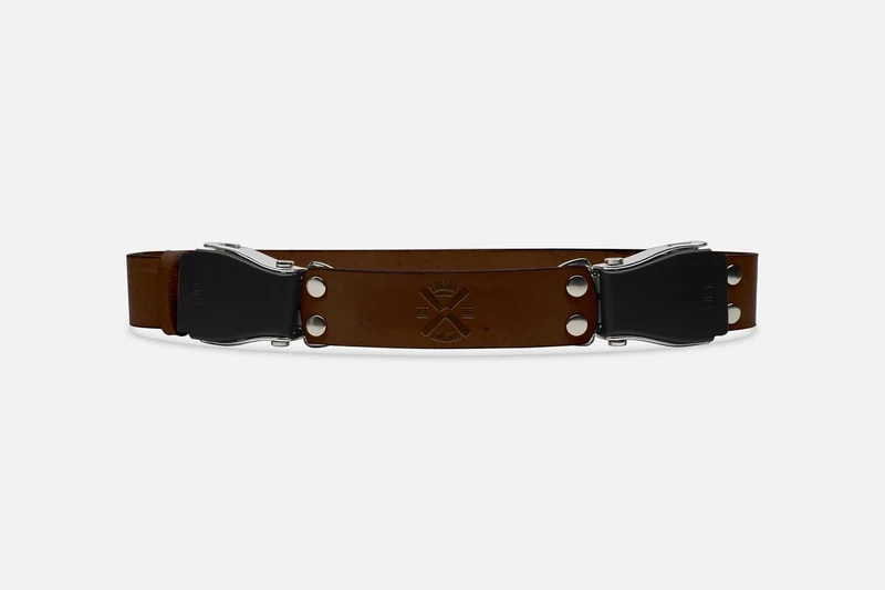 2-SCHNALLENGÜRTEL STANDARD CLASSIC/SCHWARZSILBER