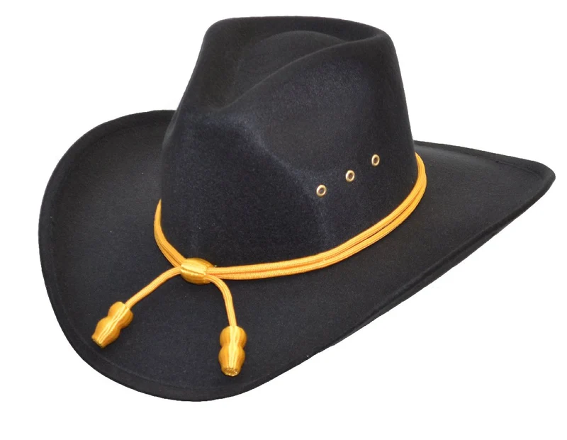 Kavalleriehut Westernhut Cowboyhut Hut mit Kavallerie Hutband