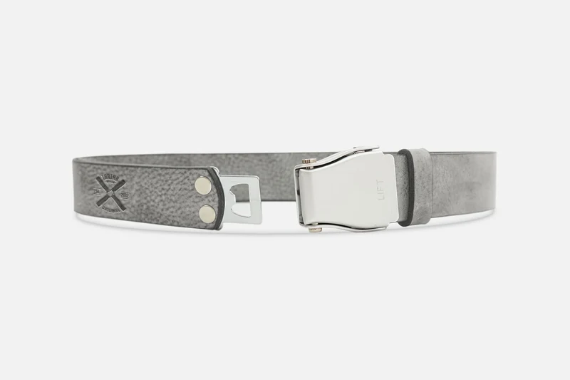 GÜRTEL STANDARD MOON/SILBER