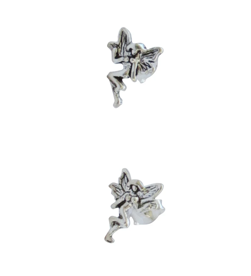 1 Paar Ohrstecker Elfe Fee aus 925er Sterling Silber
