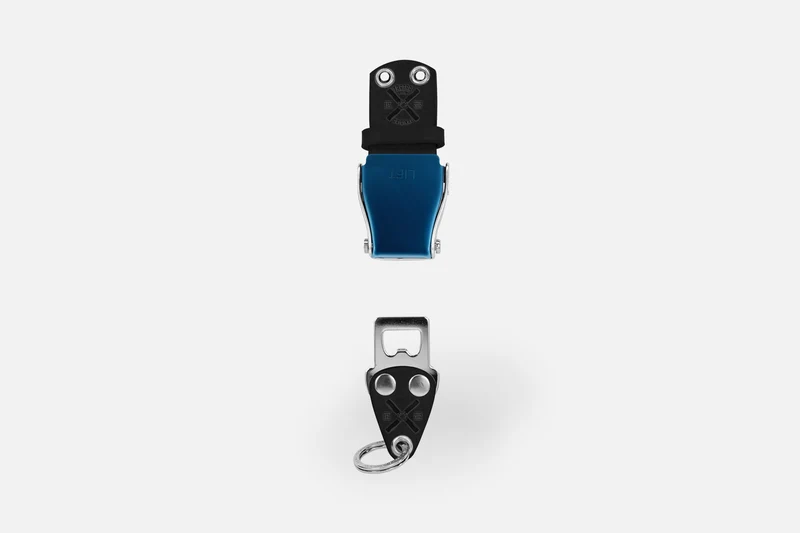SCHLÜSSELHALTER (WAND) - BLACK/BLAU
