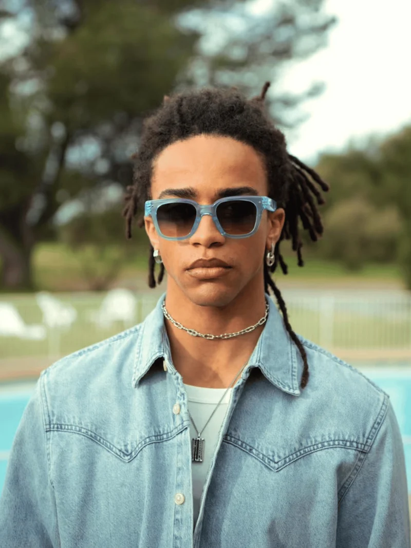 Sonnenbrille #Road Turquoise Stone