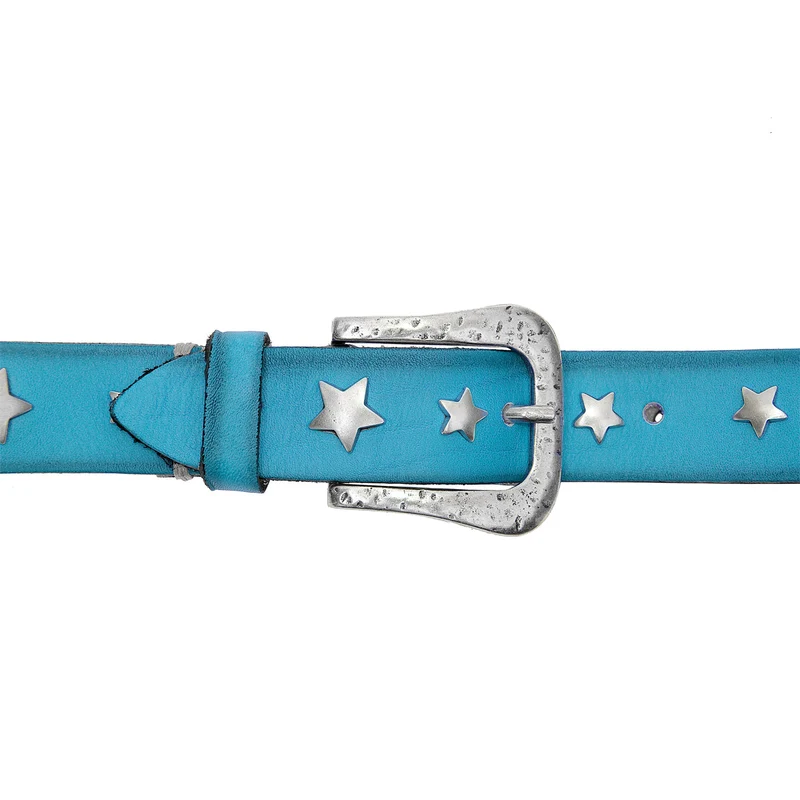 Gürtel mt Nieten in Sternform von B,Belt