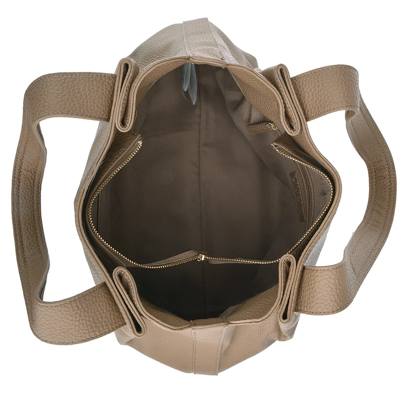 LIU JO Beuteltasche Dorado in Taupe
