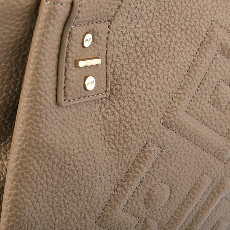 LIU JO Beuteltasche Dorado in Taupe