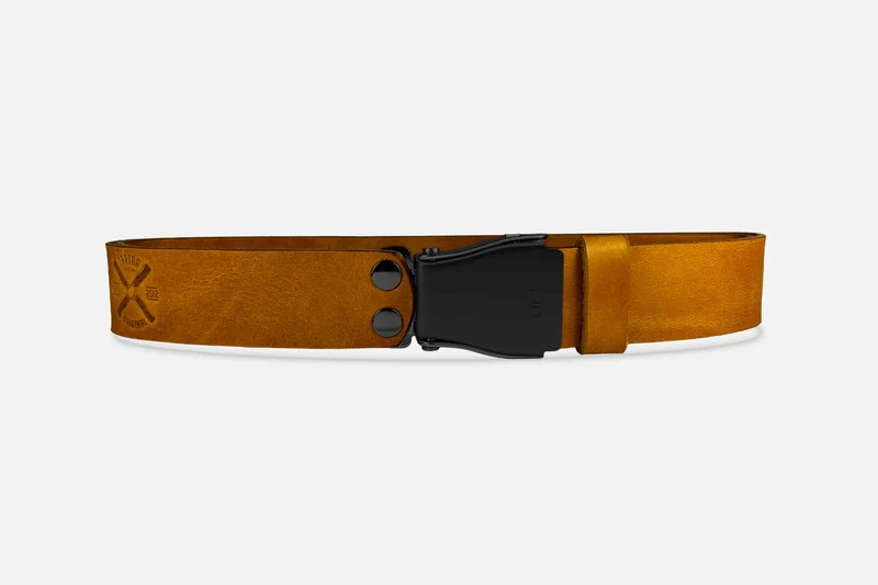 GÜRTEL STANDARD COGNAC/SCHWARZ