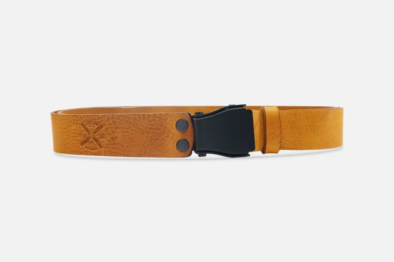 GÜRTEL STANDARD COGNAC LIGHT/SCHWARZ