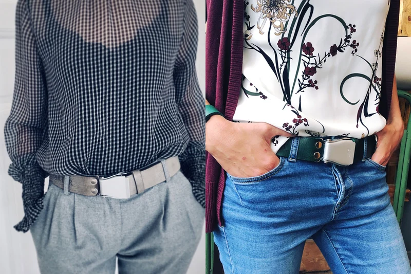 GÜRTEL STANDARD COGNAC LIGHT/LACHSROT