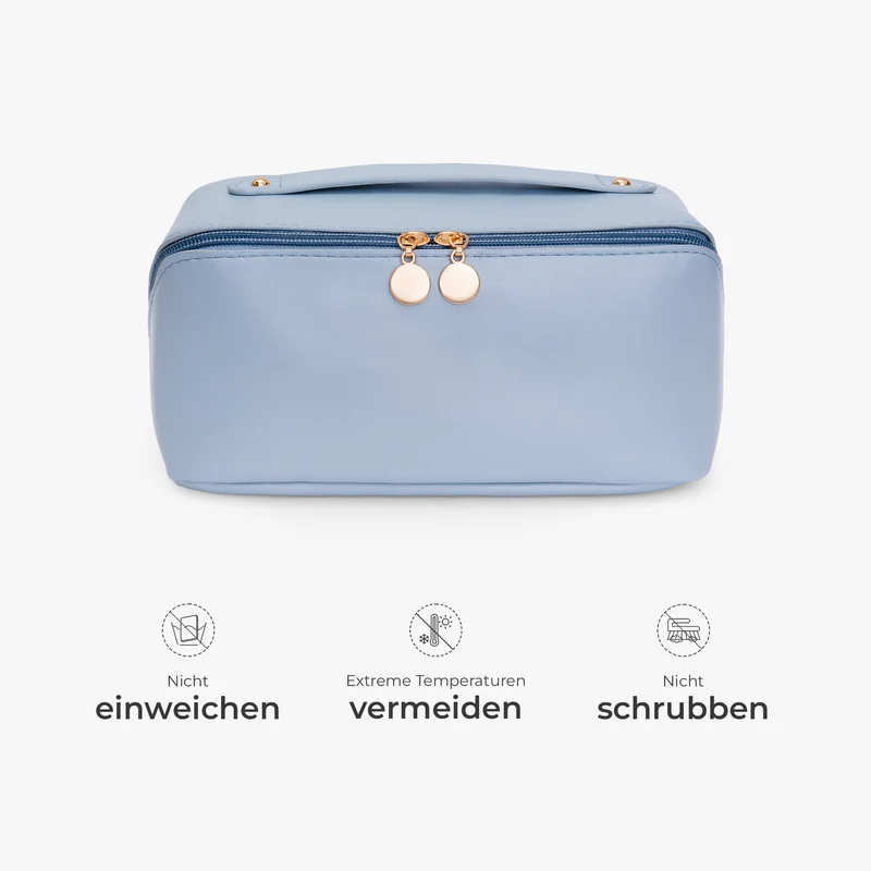 Damen Kosmetiktasche Name - Personalisierte Geschenke Für Frauen | Kosmetiktasche Aus PU Leder