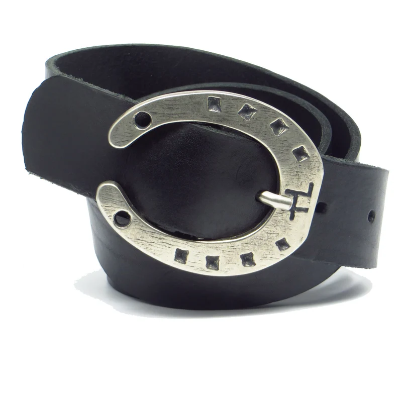 Übergröße Überlänge Ledergürtel 4 cm breit schwarz Rindsleder