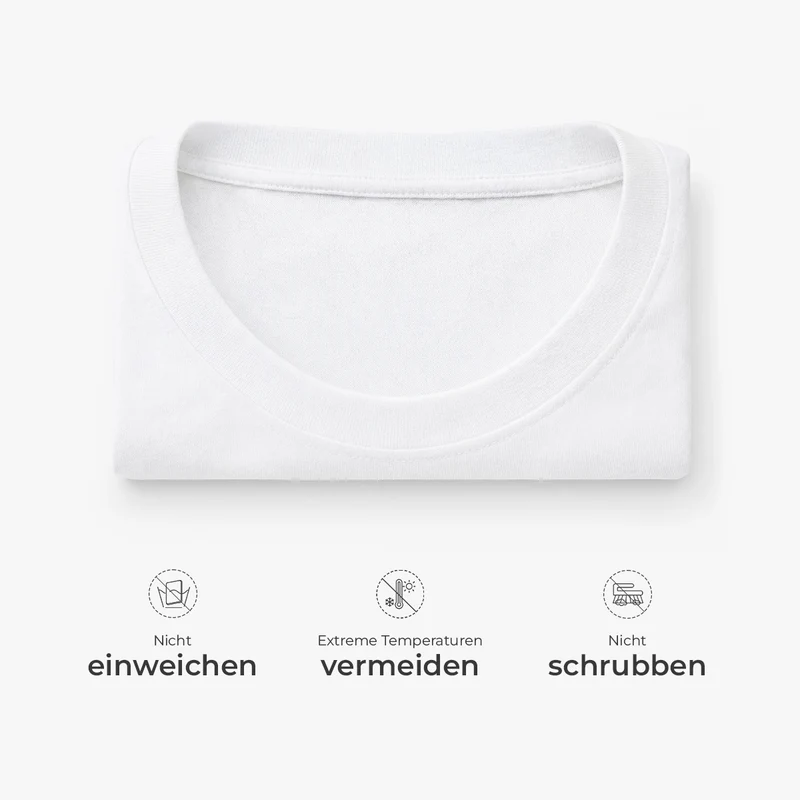 Vergiss Niemals Dass Ich Dich Liebe - Personalisiertes Geschenk | Weißes T Shirt Nackenlabel Drucken Sohn Tochter Männer Frauen