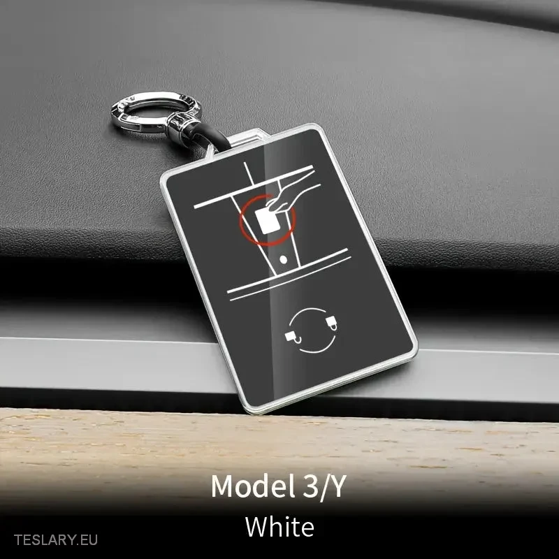 Tesla-Schlüsselschutzhülle mit Schlüsselring