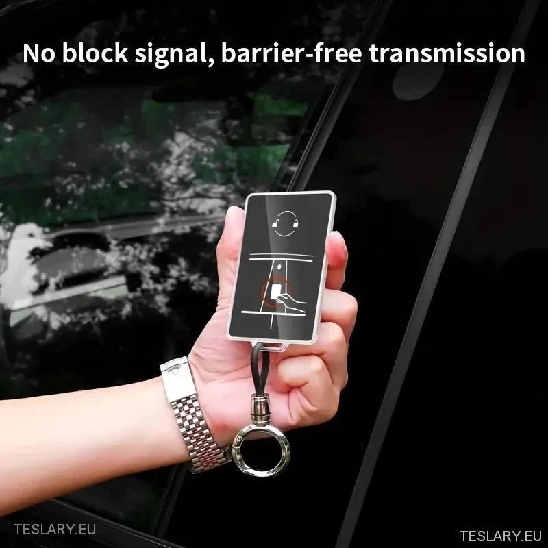 Tesla-Schlüsselschutzhülle mit Schlüsselring