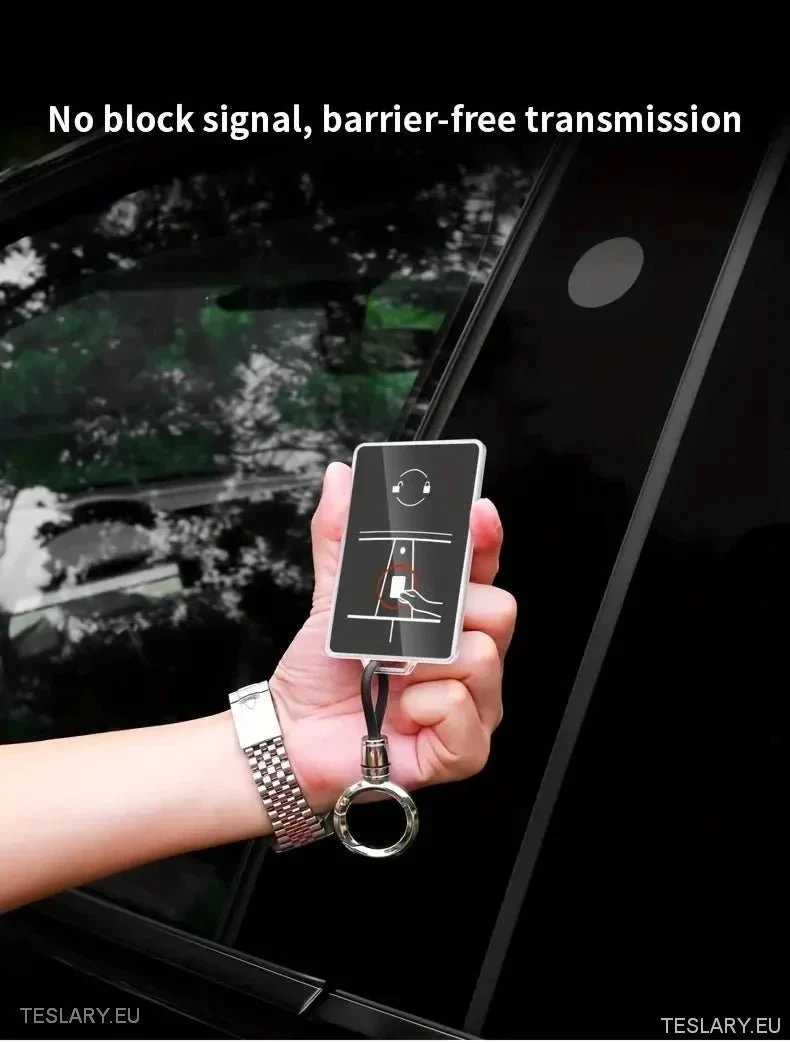 Tesla-Schlüsselschutzhülle mit Schlüsselring