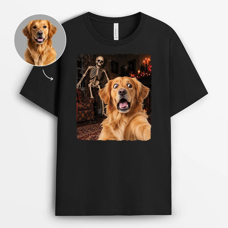 Haustier AI Bild Generator - Halloween Shirts Personalisiert