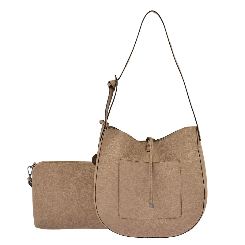 SURI FREY Beuteltasche Issy 2 in 1 in Taupe