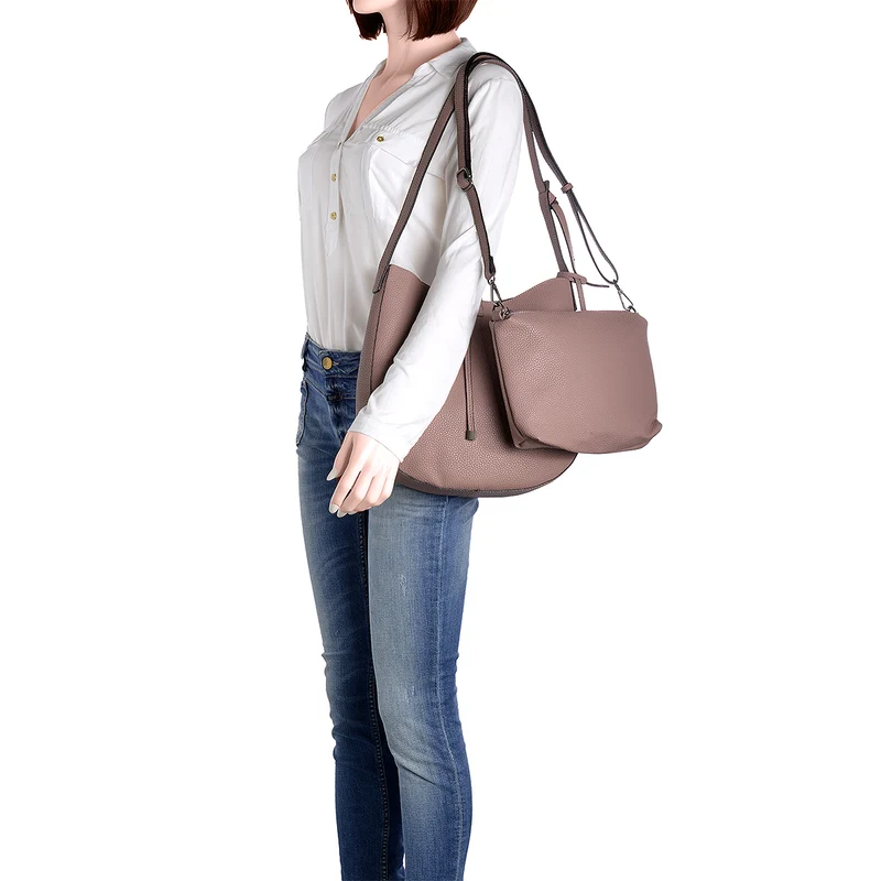 SURI FREY Beuteltasche Issy 2 in 1 in Altrosa