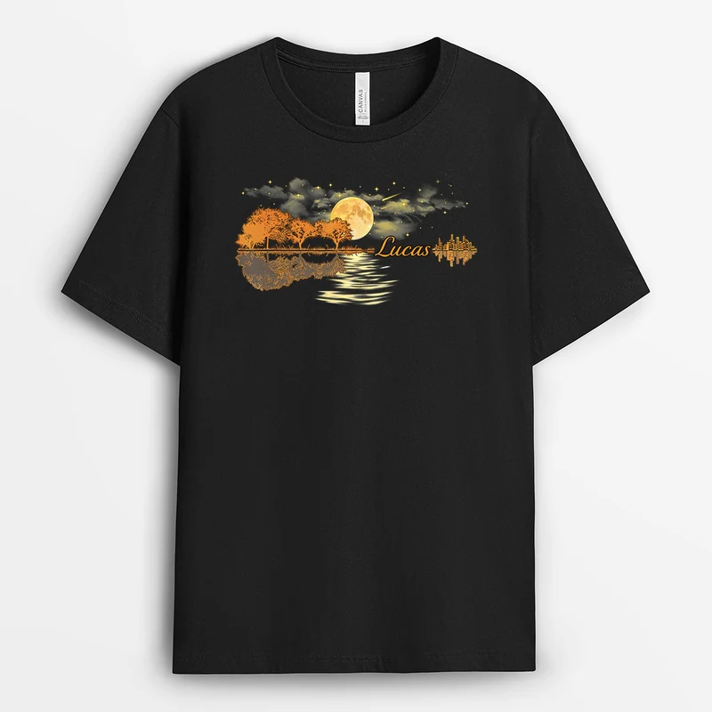 Gitarre - Personalisiertes T Shirt
