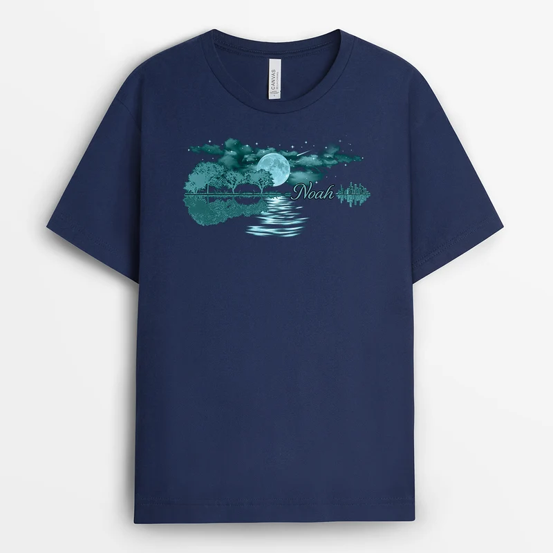 Gitarre - Personalisiertes T Shirt