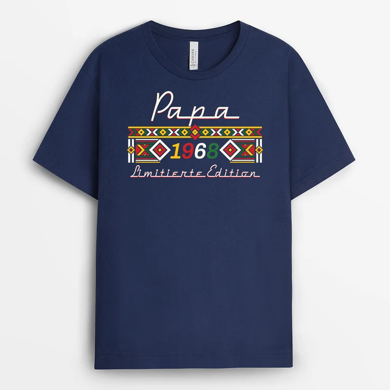 Papa Klassisch Limitierte Edition - T-Shirt Opa Personalisiert