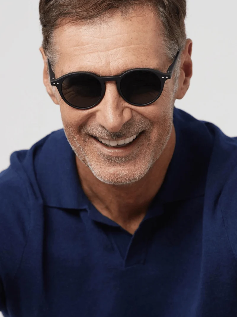 Sonnenlesebrille #D Schwarz