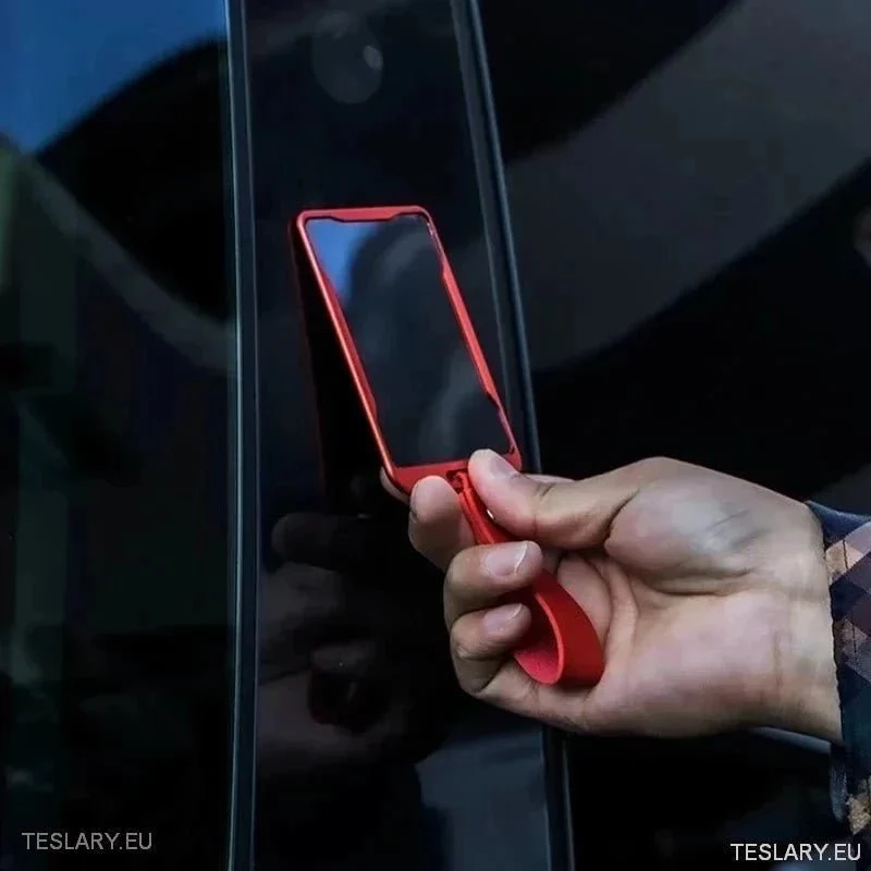 Schlüsseletui aus Leichtmetall für Tesla 3/Y RFID-Schlüsselkarten
