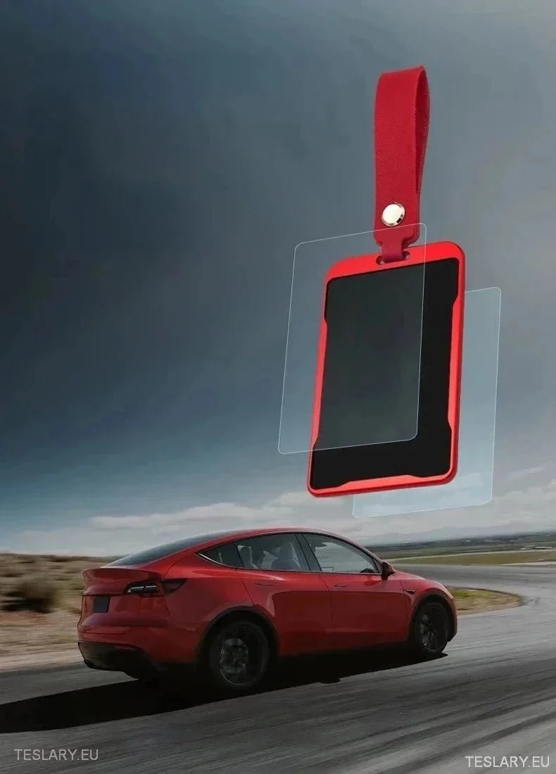 Schlüsseletui aus Leichtmetall für Tesla 3/Y RFID-Schlüsselkarten