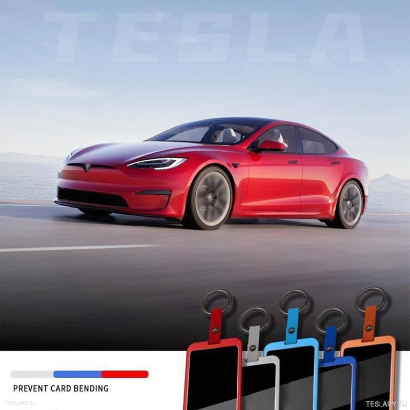 Schlüsseletui aus Aluminiumlegierung für Tesla 3/Y RFID-Schlüsselkarten