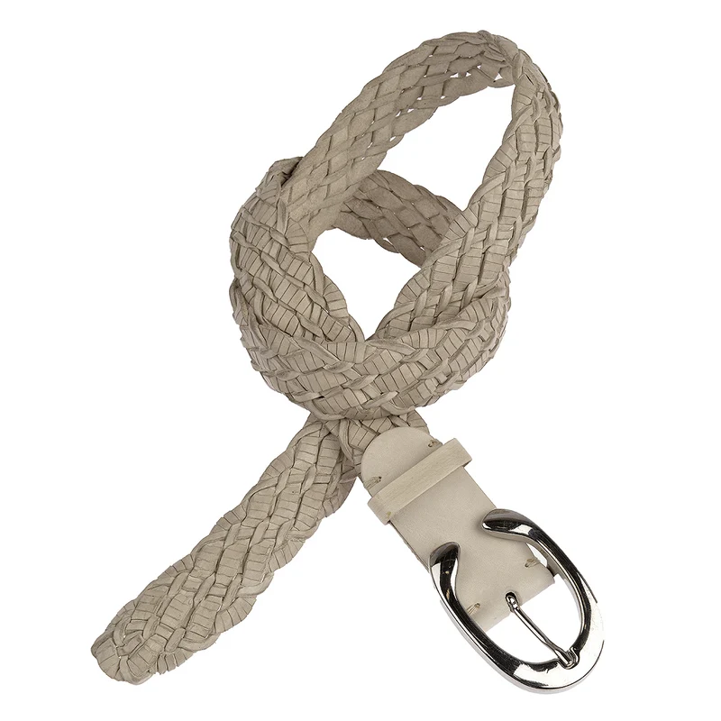 Reptile's House Gürtel TRX inkl. Schließe in Beige/Grau 3,5cm