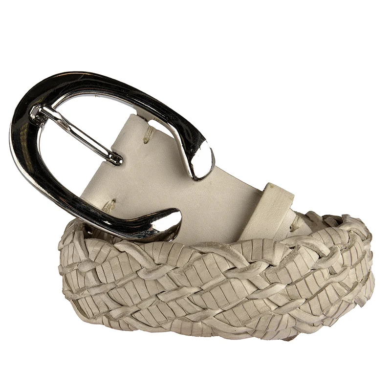 Reptile's House Gürtel TRX inkl. Schließe in Beige/Grau 3,5cm