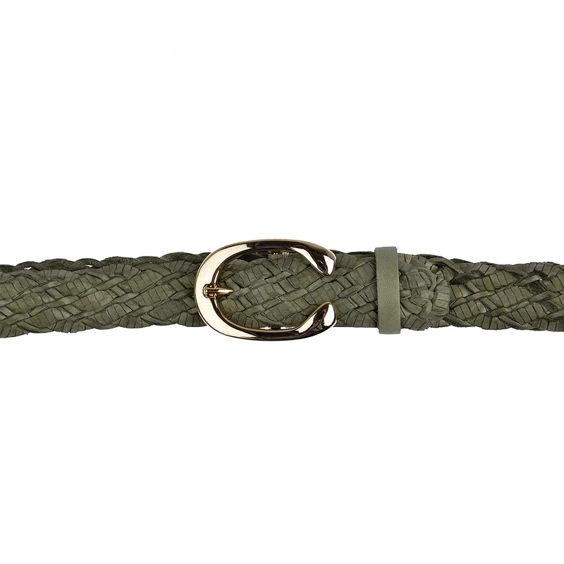 Reptile's House Gürtel TRX inkl. Schließe in Jadegrün 3,5cm