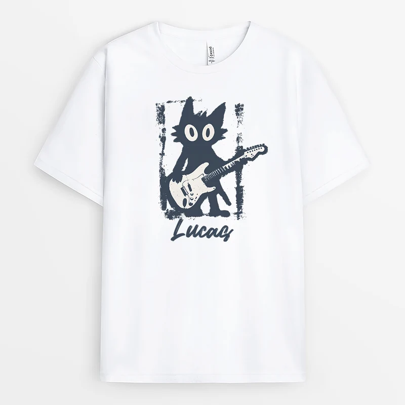 Gitarre - Personalisiertes T-Shirt