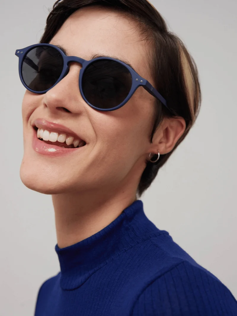 Sonnenlesebrille #D Navy Blue