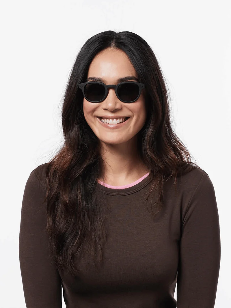 Sonnenlesebrille #C Schwarz