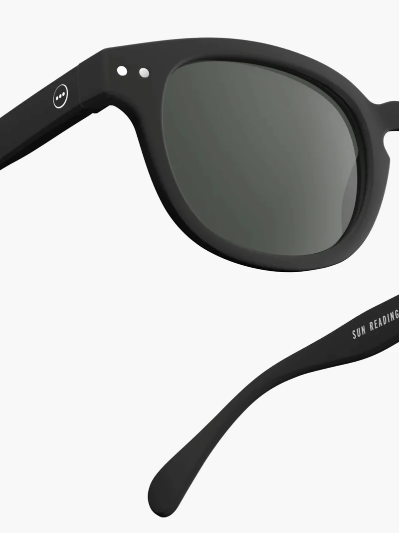 Sonnenlesebrille #C Schwarz