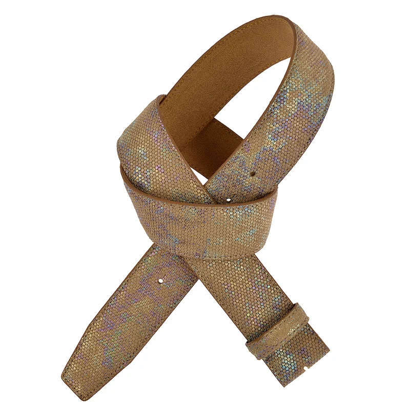 VMP Gürtel Mosquito Regenbogen Taupe 4cm