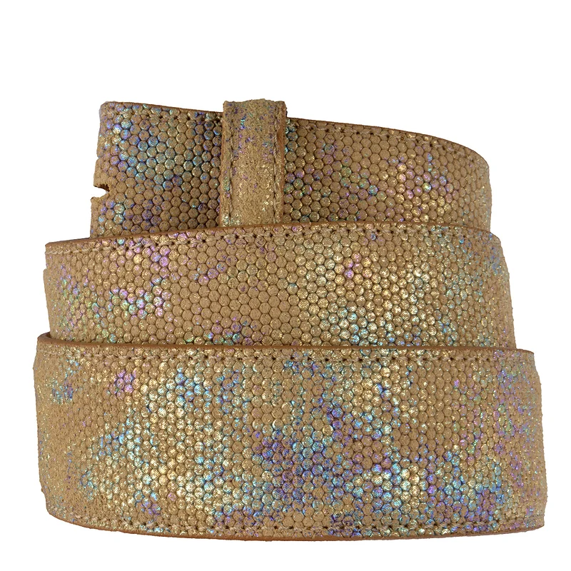 VMP Gürtel Mosquito Regenbogen Taupe 4cm