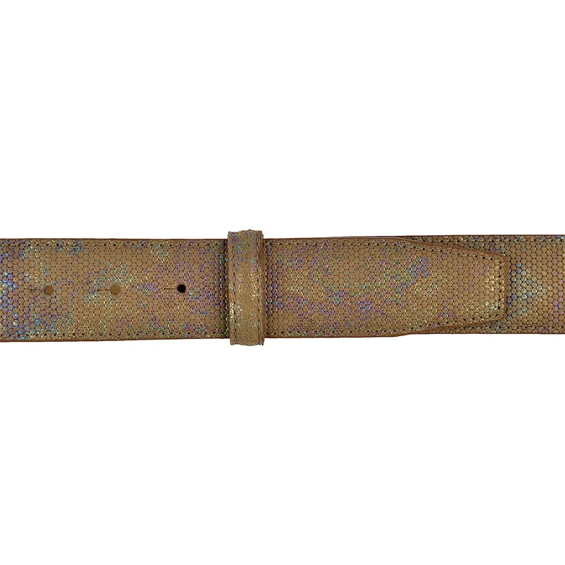 VMP Gürtel Mosquito Regenbogen Taupe 4cm