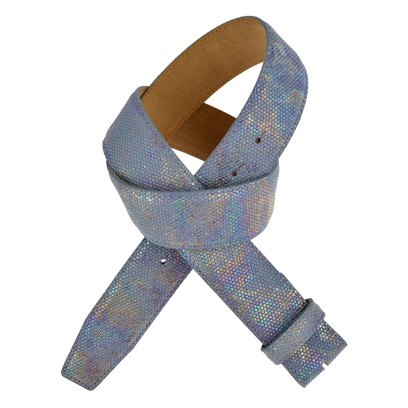 VMP Gürtel Mosquito Regenbogen Blau 4cm