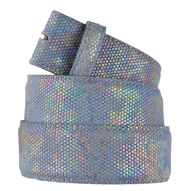 VMP Gürtel Mosquito Regenbogen Blau 4cm