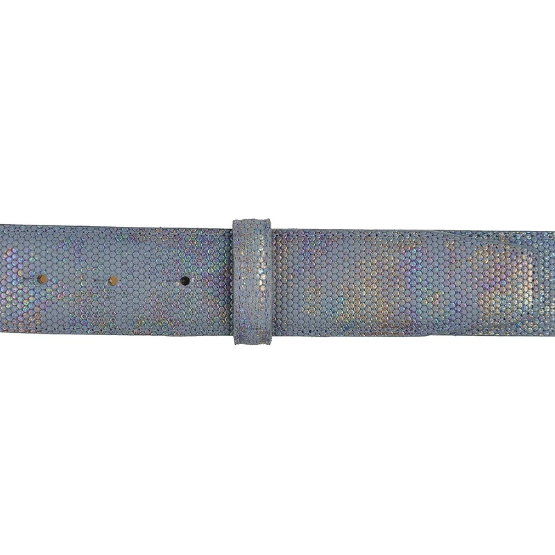VMP Gürtel Mosquito Regenbogen Blau 4cm