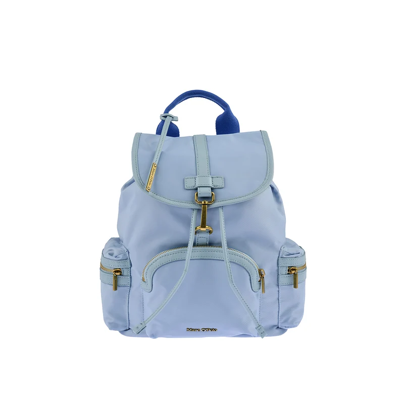 Marc O'Polo Nylon Rucksack in Sky Blue