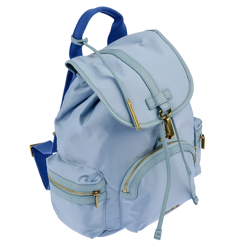 Marc O'Polo Nylon Rucksack in Sky Blue