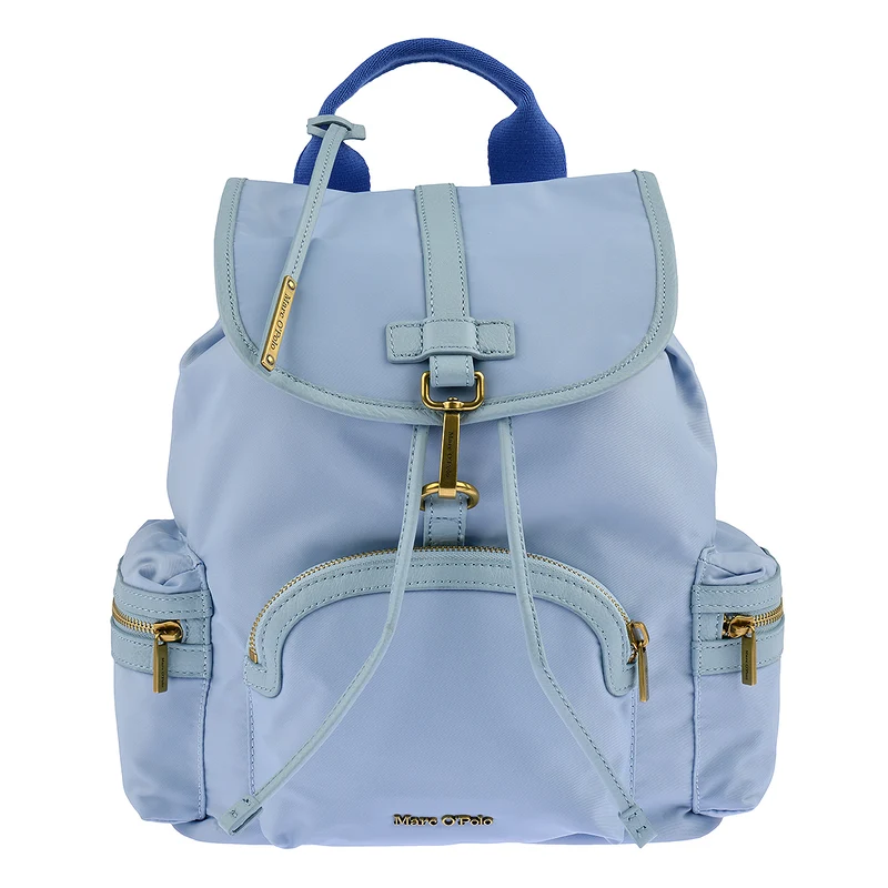Marc O'Polo Nylon Rucksack in Sky Blue